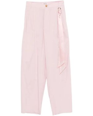 DARKPARK Ring-Detail Trousers - Pink
