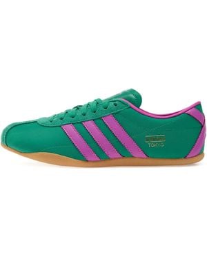 adidas Tokyo Three-Stripe Trainers - Green