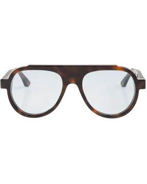 Thierry Lasry Dynasty Round-Frame Sunglasses - Brown