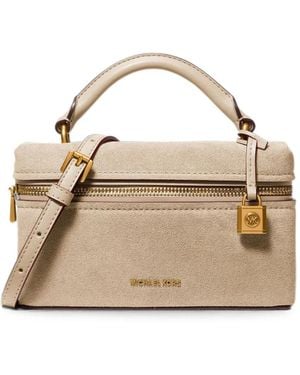 Michael Kors Jana Extra-Small Leather Convertible Crossbody Bag - Metallic