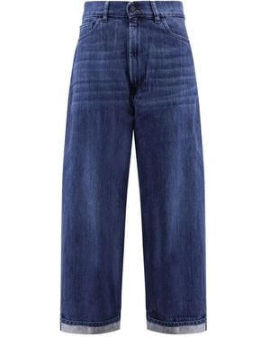 3x1 Boyfriend Jeans Met Vijf Zakken - Blauw
