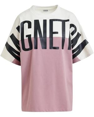 Essentiel Antwerp Magnetism Colorblock T-Shirt - Pink