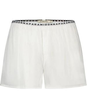 Paramidonna Bermudas de playa Tessa - Blanco