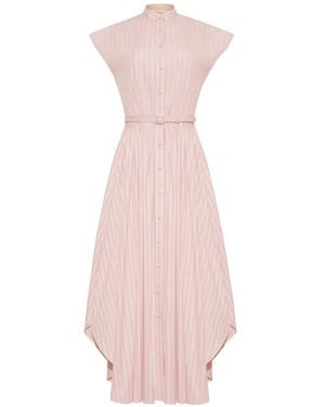 Adam Lippes Geneveive Midi Dress - Pink