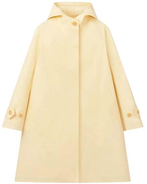 Mackintosh Watten Hooded Raincoat - Natural