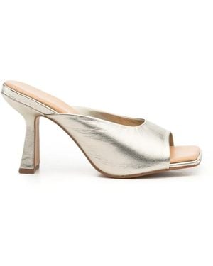Carrano Square-Toe Sandals - White