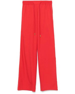 Zimmermann Crush Pants - Red