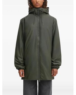 Rains Parka Lohja Insulated con capucha - Gris