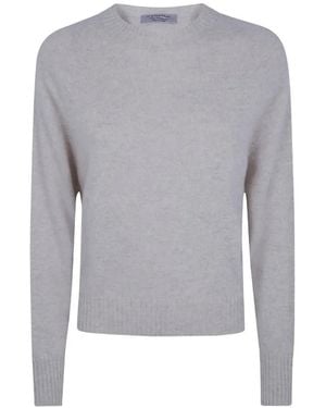 D.exterior Raglan-Sleeve Jumper - Grey