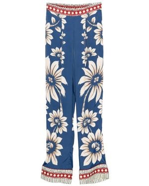 FARM Rio Straight Pants - Blue