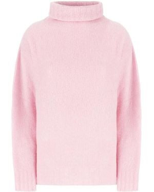 Lardini Roll-Neck Jumper - Pink