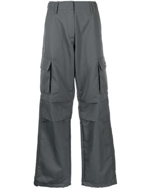 Coperni Wide-Leg Cargo Trousers - Grey