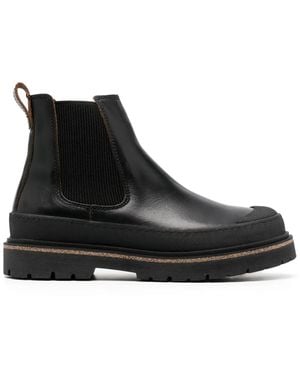 Birkenstock Prescott Leather Chelsea Boots - Black