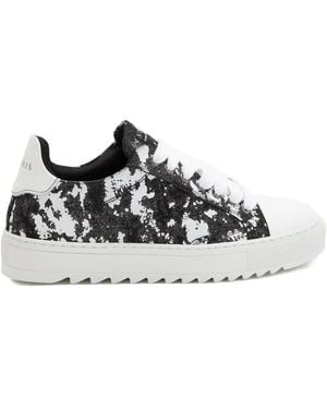NUMERIS Atelier Sneakers Aus Canvas - Schwarz
