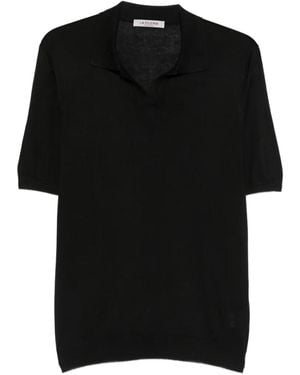 Fileria Camiseta De Manga Corta - Negro