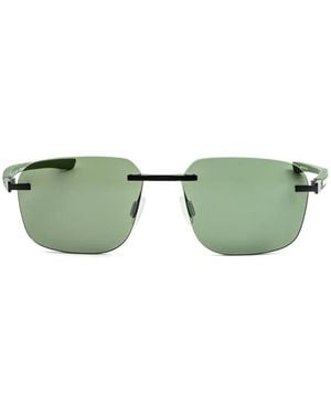 Tag Heuer Square-Frame Sunglasses - Green