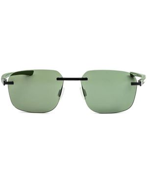 Tag Heuer Square-Frame Sunglasses - Green