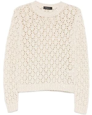 Fabiana Filippi Crewneck Jumper - Natural