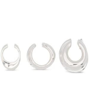 COMPLETEDWORKS Is This Riveting? Earrings - White