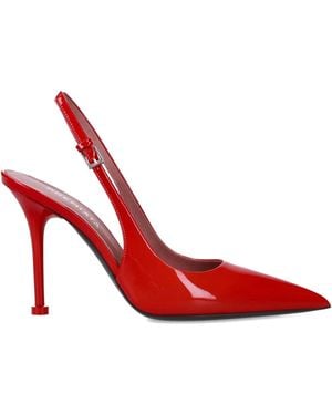 Premiata Patent Leather Court Shoes - Red