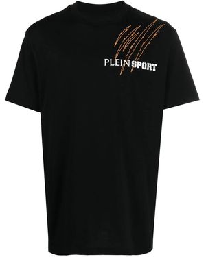 Philipp Plein Scratch Tシャツ - ブラック