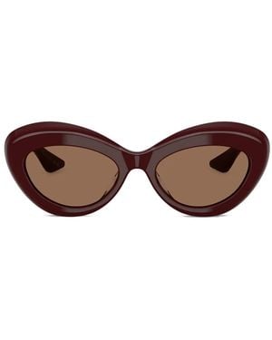 Oliver Peoples Cat-Eye Frame Sunglasses - Brown
