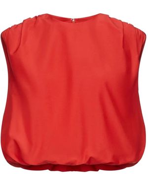Loulou de Saison Cosma Sleeveless Top - Red