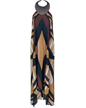 VOLANTIS Saba Maxi-Jurk - Wit