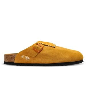 Birkenstock Adererror Boston Cap Flap Sandals - Yellow
