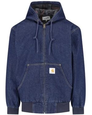 Carhartt Og Active Hooded Zip-Up Jacket - Blue