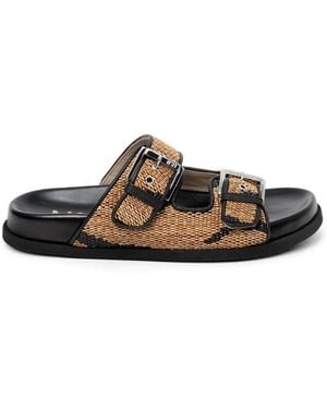 N°21 Buckle Strap Sandals - White