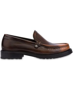 Moschino Ausgeblichene Loafer - Braun