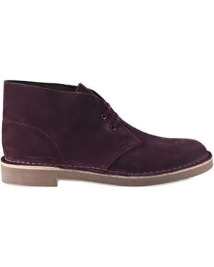 Clarks Bushacre Boots - Purple