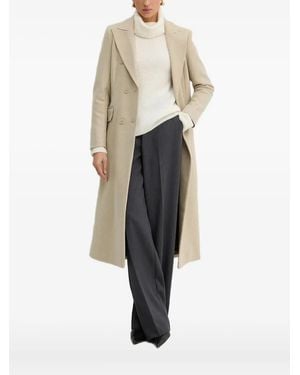 Silvian Heach Abrigo con doble botonadura - Neutro