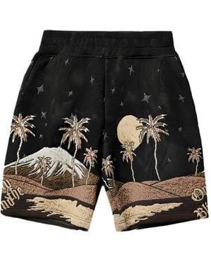 Only the Blind Sepia Mountain Shorts - Black