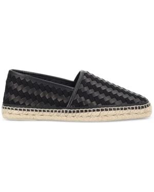 Castañer Woven Braided Espadrilles - Black