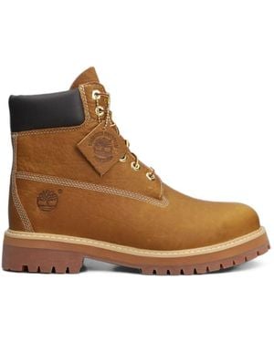 Timberland Heritage Lace-Up Hiking Boots - Brown