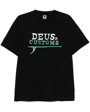 Deus Ex Machina Big Wave T-Shirt - Black