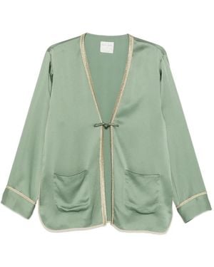 forte_forte Kimono Jacket - Green