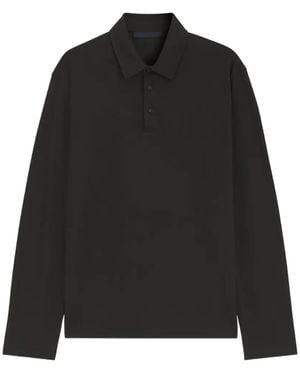 BOSS Polo A Maniche Lunghe - Nero
