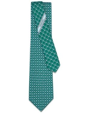 Ferragamo Cravatta - Verde