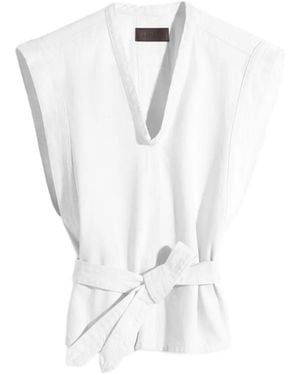 Lemaire Cotton Tank Top - White