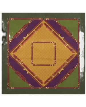 Gucci Printed silk scarf - Verde