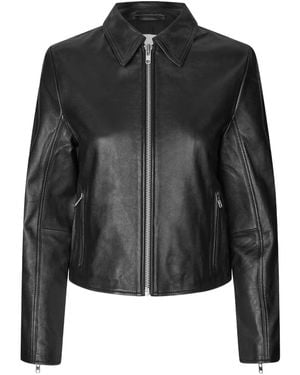 Samsøe & Samsøe Sashiloh Zip Jacket - Black