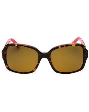 Kate Spade Annora Rectangle-Frame Sunglasses - Brown