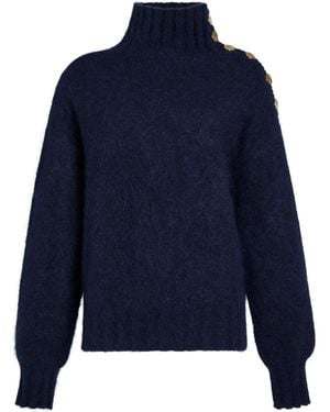 retroféte Amalia Pullover - Blau