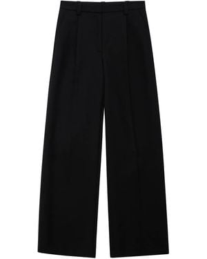Anine Bing Pleated Pants - Black