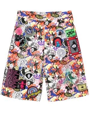 Chopova Lowena Cosmo Shorts - Red