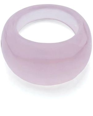 Luminous 27 Eduardo Quartz Ring - Purple