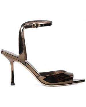 Stuart Weitzman Lexington Strappy Sandals - White